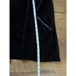 Kinross Women's Brown Cashmere Cardigan with leather trim pockets Size Large Photo 6