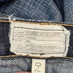Current/Elliott The Bell Slim 1970s Low Rise Flare Jeans in Mason Wash Size 27 Photo 4