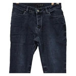 prAna NWT Buxton Mid-Rise Crop Button Fly Slim Boyfriend Stretch Jean 6 Blue Photo 2