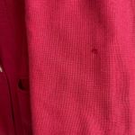 Salvatore Ferragamo Red Blazer Size 14 Mother of Pearl Shell Buttons Festive Photo 4