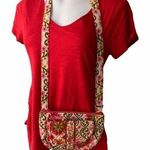 Vera Bradley Pink Mod Flower Power Crossbody Photo 0