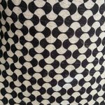 VRG Girl Don't Look Back Black & White Geometric Pattern Dress 10 Photo 9