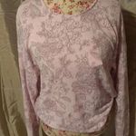 Candie's ❤️4/$20 Reversible floral sweater Photo 1