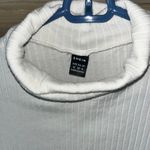 SheIn White Turtleneck Bodysuit Photo 2