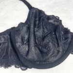Apt. 9  Black Floral Lace Underwire Bra Size 38C Photo 10