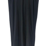 Athleta  Womens 4 Black Tribeca Wide Leg‎ Crop Side Zip High Waisted Pants Photo 0