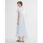 Aritzia NEW The Group Allay Linen Dress Jni St Glmr /White Photo 4