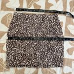 Free People | Leopard Print Mini Skirt Brown Beige | Women's 0 Photo 1