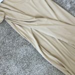 Free People fp beach beige t shirt maxi slit dress cover up size M NWT Photo 4