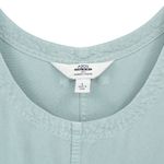 Amy K Su AKS Tencel Pinafore Jumper Maxi Buttoned Pockets Seafoam Green Dress L Size L Photo 2