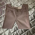 Pistola  NWOT Purple Ankle Zip Denim Stretch Jeans Size 27 Photo 4