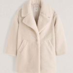 Abercrombie & Fitch Sherpa Parka Coat Photo 0