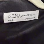 Mac Duggal  55692 Sheath Black Mini Dress Ruffles Plunging V Neck Size 2 NWT Photo 4