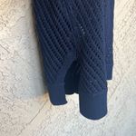 Vince Navy Sleeveless Chunky Knit Sweater XS New Photo 4
