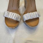 Dolce Vita Cream and Tan Wedge Sandals Size 8 Photo 3