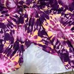 Time And Tru  NWOT 2 piece plus size bathing suit top 2X bottom 1X purple tie dye Photo 4