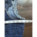 Desigual  Achilles Denim and Tweed blue Patchwork Sheath Dress Size 38 Photo 11
