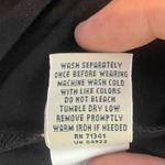 L.L. Bean‎ Long Sleeve Jersey Dress in Black Size Small Photo 4