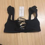 NWT Hope Gypsy Ruffle Bikini Set (XS top S bottom Black Photo 6