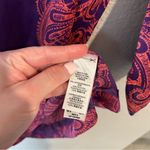 Juicy Couture Pink Purple Paisley Shift Dress SIZE 0 Photo 5