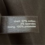 The Limited  Skirt Black Cotton Classic Pencil Knee Length Tailored Size 2 NEW Photo 9