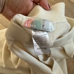 Free People  Beach Freya Knit Pants Balloon Tapered Wide Leg Pant Linen Blend XS Photo 8