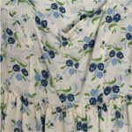 Sweet Baby Jamie Ivory Floral Print Tiered Midi Dress Size XS NWT NEW Lined Blue Photo 12