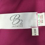 B2 Jasmine Lace Chiffon Fuchsia Midi Dress Size 6 Photo 7