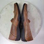 Natural Soul Naturalizer Leather Mary Jane Flats Womens 8 Brown Buckle Strap Photo 8