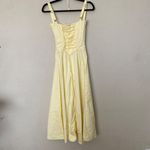 House Of CB ‎ 'Carmen' Buttercup Bustier Sundress yellow NWOT size M Photo 5