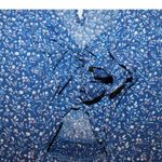 Abercrombie & Fitch Womens Blue Pink White Floral Print Viscose Jumpsuit Size XS Photo 2