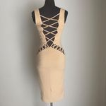 Privy sz S cut out fitted midi party dress Photo 5