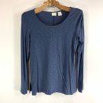 St. Tropez West Blue Long Sleeve T Shirt Small Photo 4