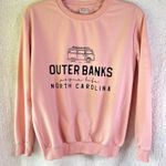 Outer Banks North Carolina Pouge Life Pink Sweatshirt Women's Size M Size M Photo 0