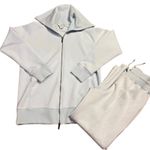 Spanx  AirEssentials Lounge Set Sz Med Full Zip Jacket Slim Straight Pant Soft Photo 0