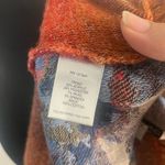 John Mark  Open Duster Cardigan Sweater OMBRE Front FLORAL FRINGE Back Boho Sz S Photo 3