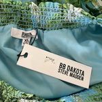 BB Dakota Juicy Mini Tiered Skirt in Sky Blue, Size XL New with Tag Photo 11