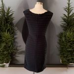 XScape  Joanna Chen Sleeveless Bandage Bodycon Pleated Sheath Dress Photo 5