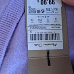 Massimo Dutti NWT  Wool Cashmere Lavender‎ Sweater Size S Photo 5