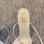 EGO  strappy white heels Photo 2