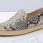 Stuart Weitzman  Catalan snakeskin espadrille slip on sneakers Photo 0