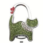 None Foldable Table Hooks Two Hearts Cat Shape Handbag Decorating Photo 10