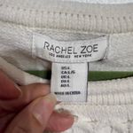 Rachel Zoe  White Knit Sleeveless Sweater Sz L Photo 4