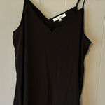 Ro & De  Black Scallop Tank Size Large Photo 0