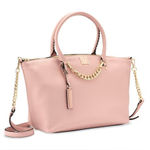 Victoria's Secret Victoria Secret Orchid Blush Pink satchel with Gold Accents Photo 0