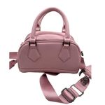 Steve Madden  Mini Pink Satchel With Chain Accents Removable Strap Stylish Photo 7