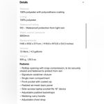 NWT Rains Rolltop Rucksack Zip Photo 1