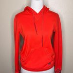 Adidas Women's  Bright Orange Pull On Hoodie Size XS Very Good Condition Photo 1