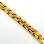 New stainless steel magnetic bracelet 8 inches Gold Photo 2