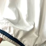 Kaelin Women's white 2 piece white with blue stripe sweatsuit size large Photo 8